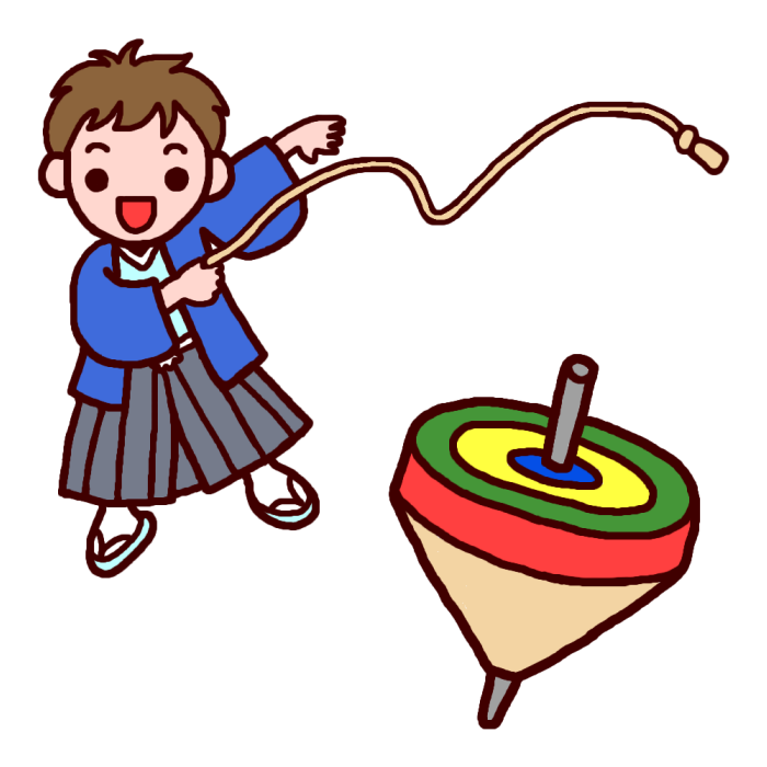 年の最高 こま回し イラスト Ikukaweneapik