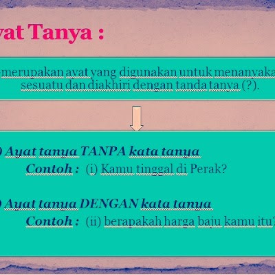 Soalan Darah Titik Di Semantan - Muharram m