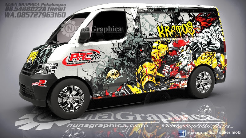 Keren 31 Stiker  Mobil  Xenia  Deluxe