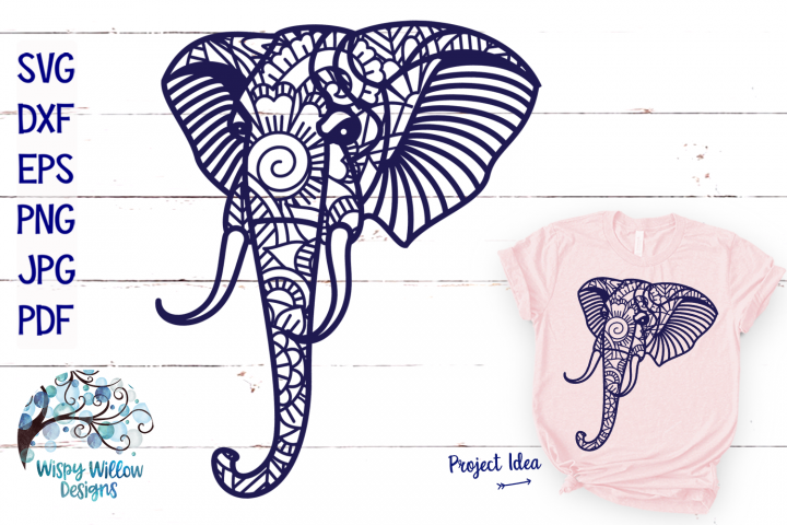 Download Elephant Mandala Svg Free - Free Layered SVG Files