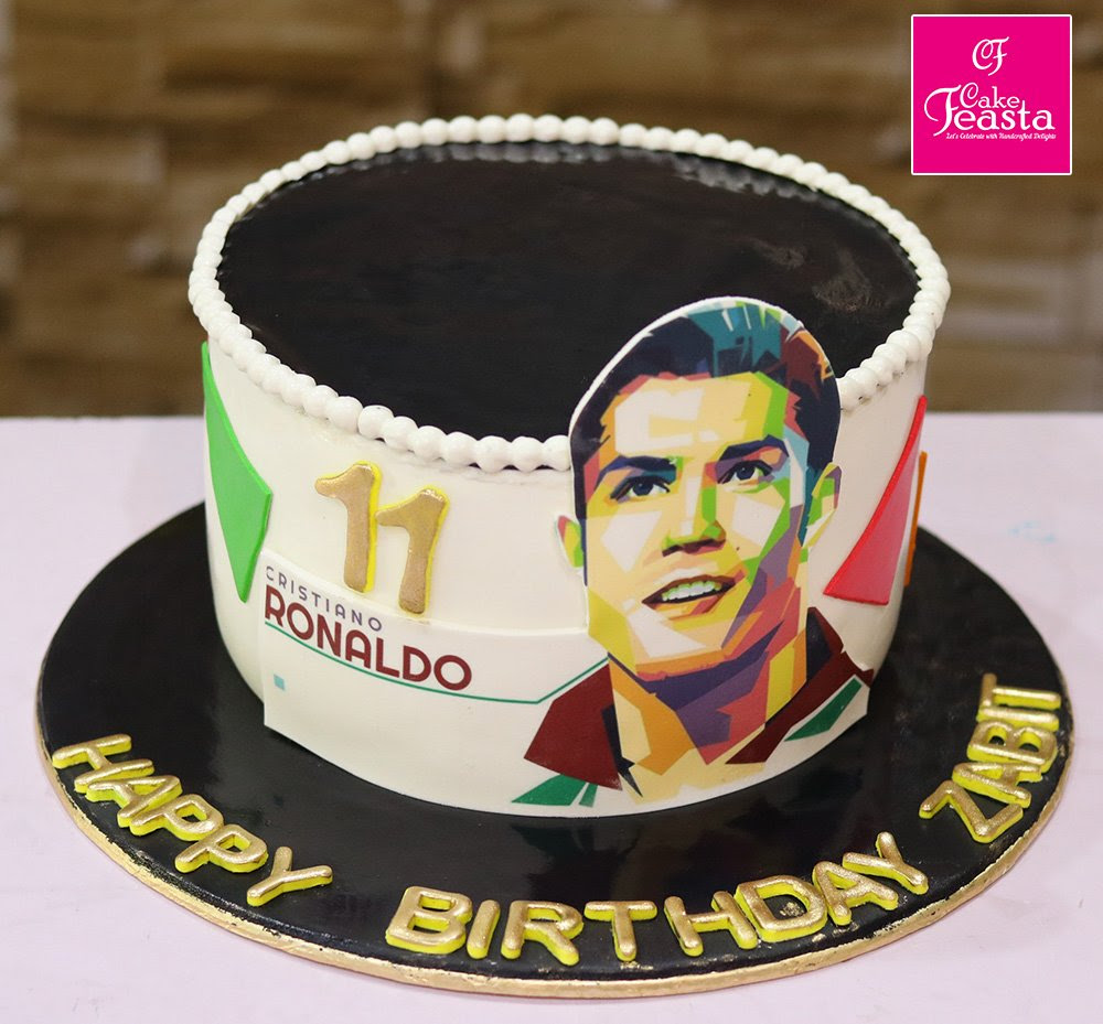 Cristiano Ronaldo Birthday Cake