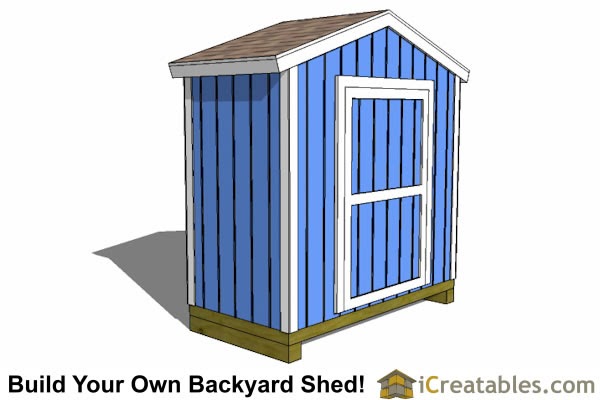 All Con: 8x4 lean to shed plan