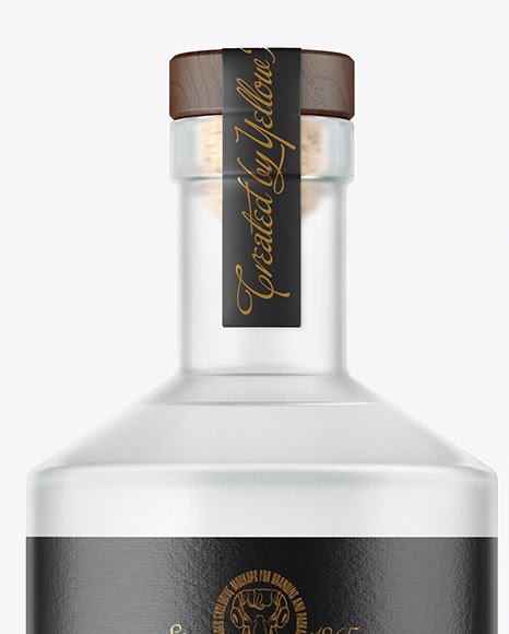Download Free Gin Bottle Mockup