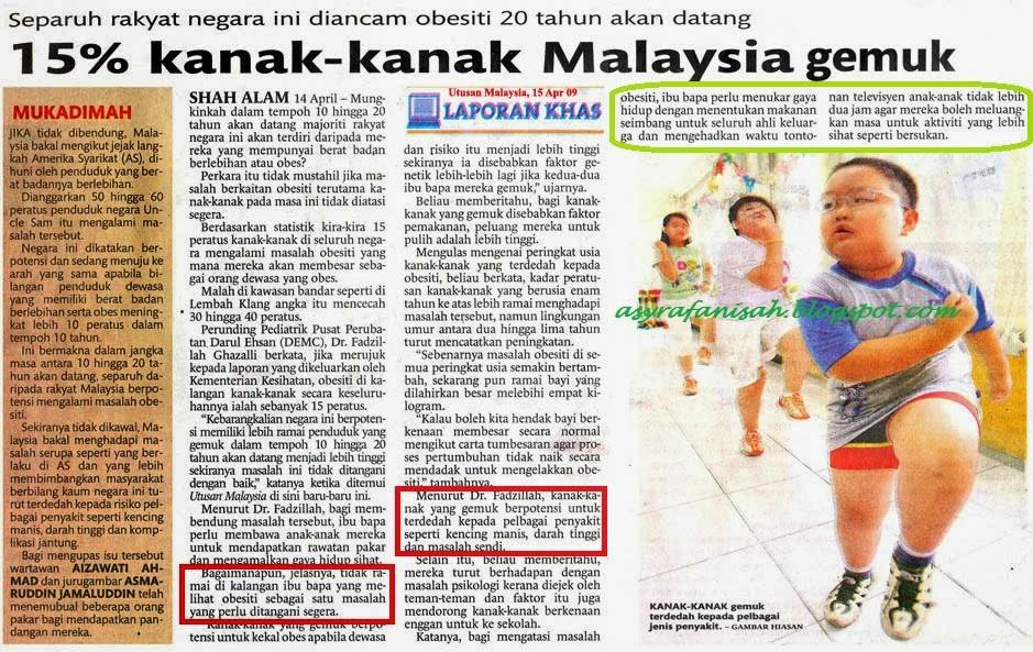 Punca obesiti di kalangan pelajar. Peningkatan Obesiti Di Malaysia