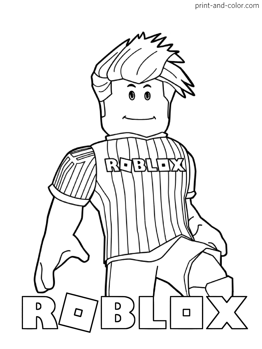 Coloring Pages For Kids Roblox Hd Football - adopt me roblox coloring sheets
