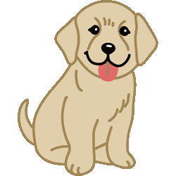 かわいい動物画像 75 ラブラドール イラスト フリー