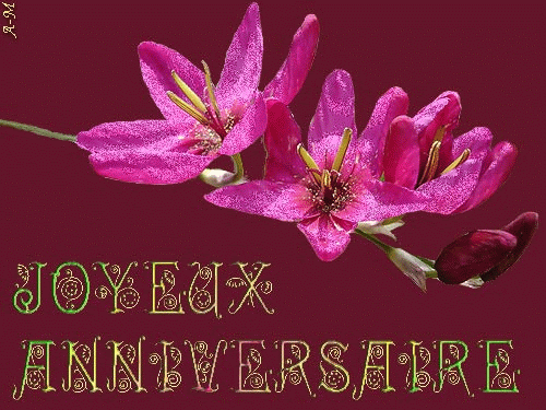 Gifs De Saludos Y Mas Gifs Joyeux Anniversaire
