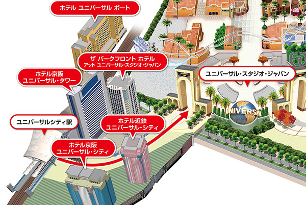 新しい Usj ホテル 地図 ガサタメガ