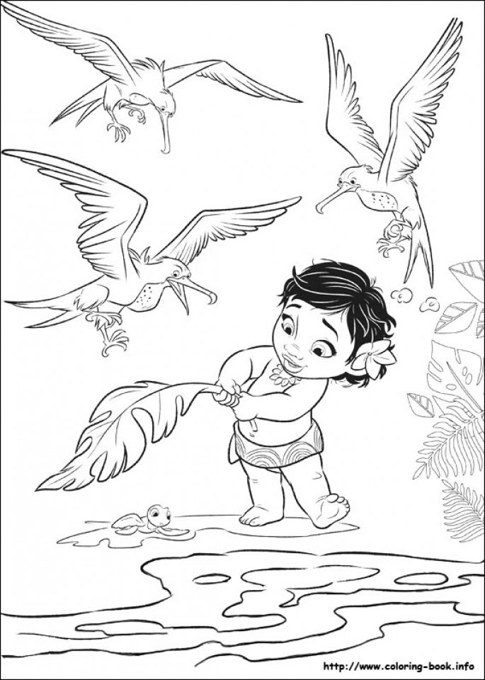 Get This Free Printable Disney Moana Coloring Pages Mn58c Top Coloring Pages For Kids