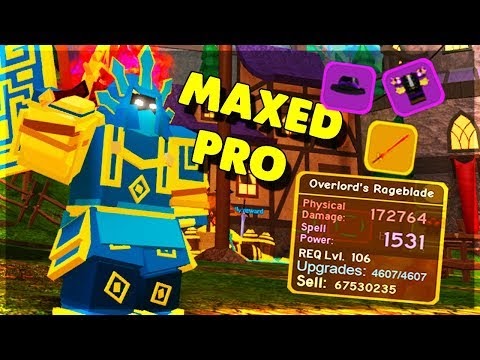 Roblox Dungeon Quest Overlord S Rageblade Lvl 106 Legendary Warrior Weapon - roblox dungeon quest spell locations