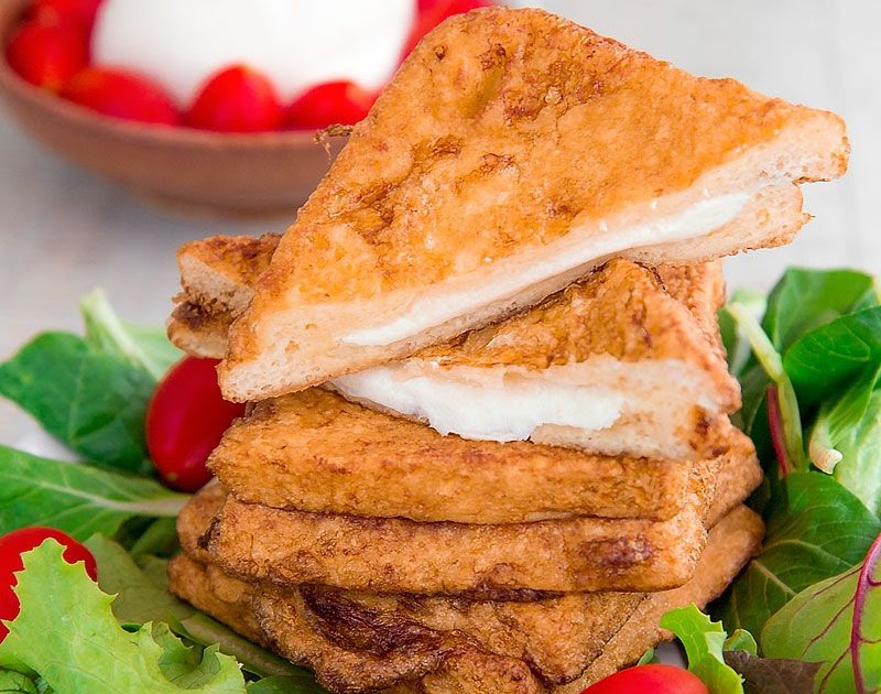 Breaded Mozzarella Patties - Breaded Mozzarella Patties ...