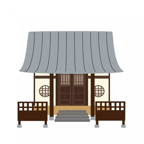 かわいい動物画像 心に強く訴える寺 イラスト フリー