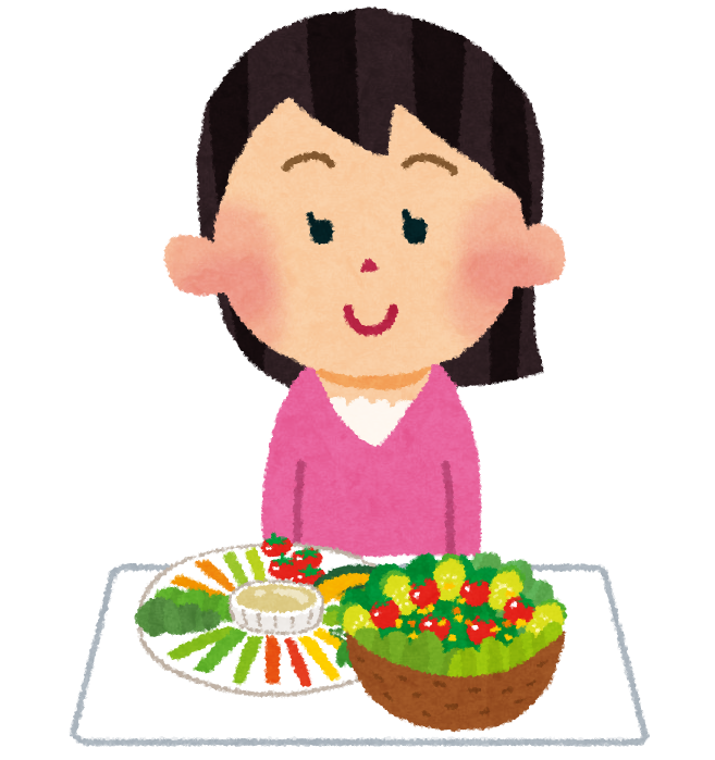 アニメ画像について 50 イラスト 食事制限