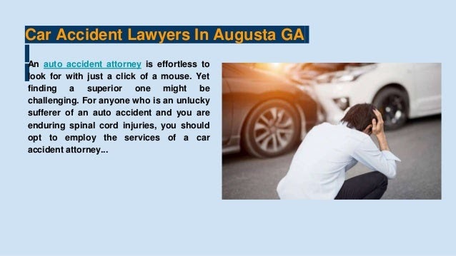 Car Accident Lawyer Augusta - Augusta Personal Injury Lawyers Compare