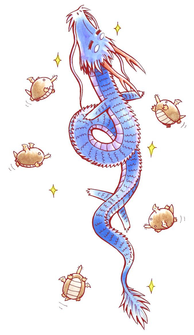 無料印刷可能昇り 龍 イラスト ディズニー画像のすべて