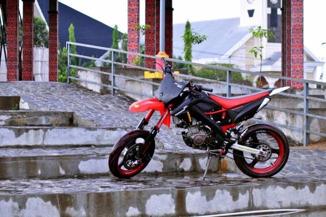 ACR Blog Modifikasi Yamaha Vixion 2007 Supermoto