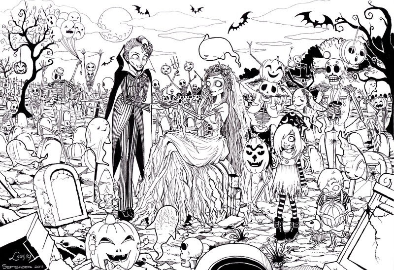 free printable halloween coloring pages for adults best