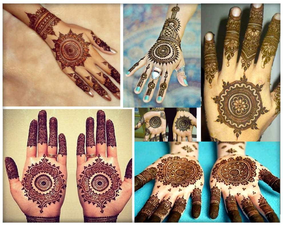 Mehndi Design Gol Henna For Wedding