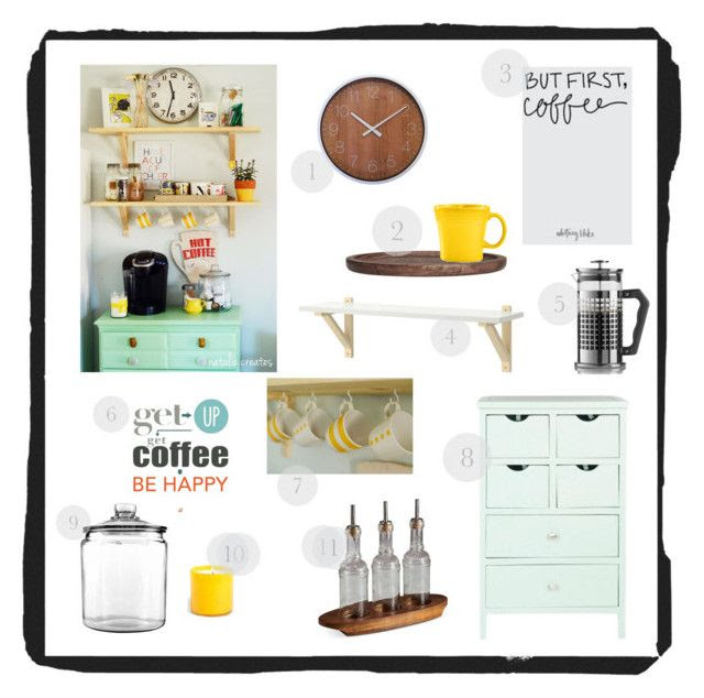 DIY Coffee Bar by aubreyd92 on Polyvore featuring interior, interiors, interior design, home, home decor, interior decorating, Safavieh, Picnic Time, Anchor Hocking and Bialetti: DIY Coffee Bar by aubreyd92 on Polyvore featuring interior, interiors, interior design, home, home decor, interior decorating, Safavieh, Picnic Time, Anchor Hocking and Bialetti