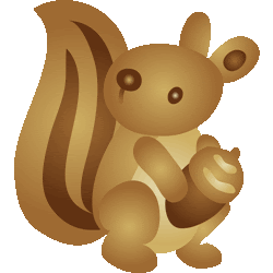 最高イラスト リス 無料 最高の動物画像