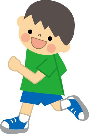 無料イラスト画像 驚くばかり歩く イラスト フリー