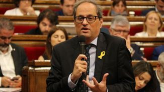 Quim Torra es vol reunir amb Pedro Sánchez a la Generalitat "per seguir avançant i per seguir discutint" (ACN)