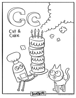 Print all of our coloring pages for free. Resume Format Letter C Video Storybots