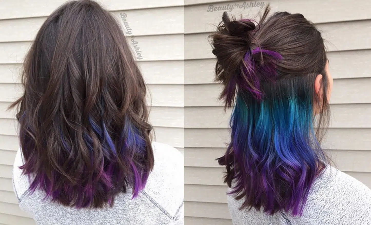 New Inspiration 49 Curly Hair Dyed Underneath