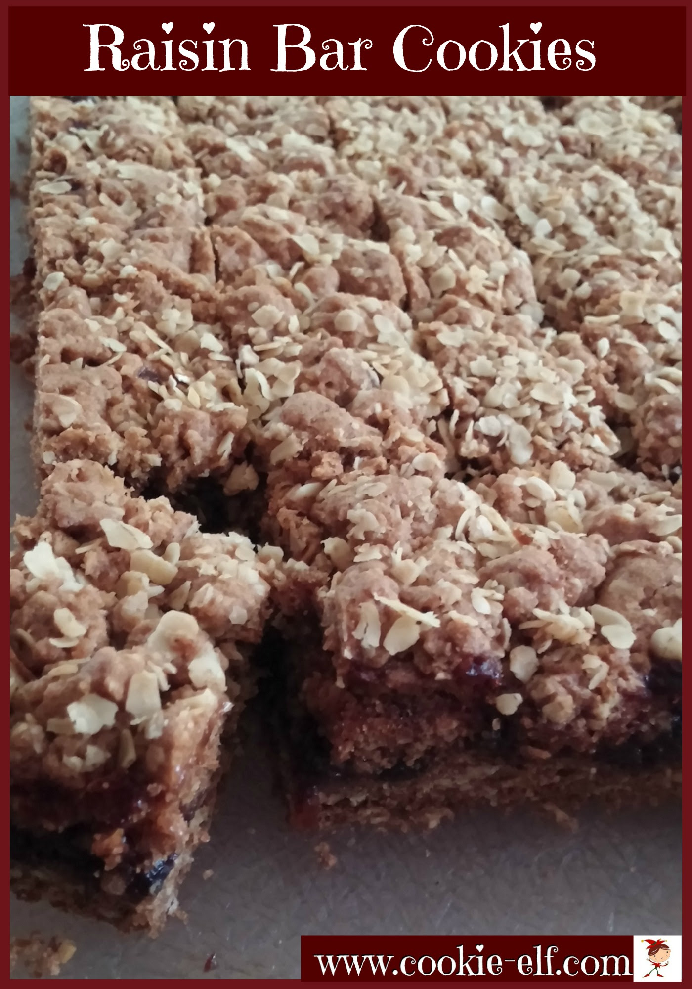 By emily walker published on: Raisin Bar Cookies Easy Filled Bar Cookie Recipe