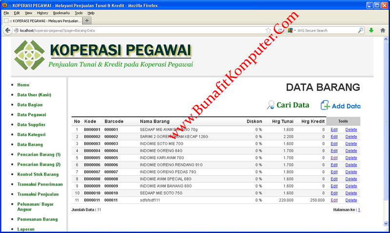 Contoh Html Halaman Web - Contoh 408