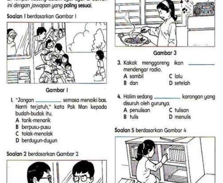 Contoh Soalan Psikometrik Darjah 3 - Kecemasan s