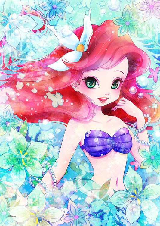 選択した画像 アリエル かわいい イラスト ディズニー ディズニー アリエル イラスト 可愛い