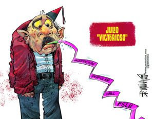 Caricatura PxMolina Nicaragua