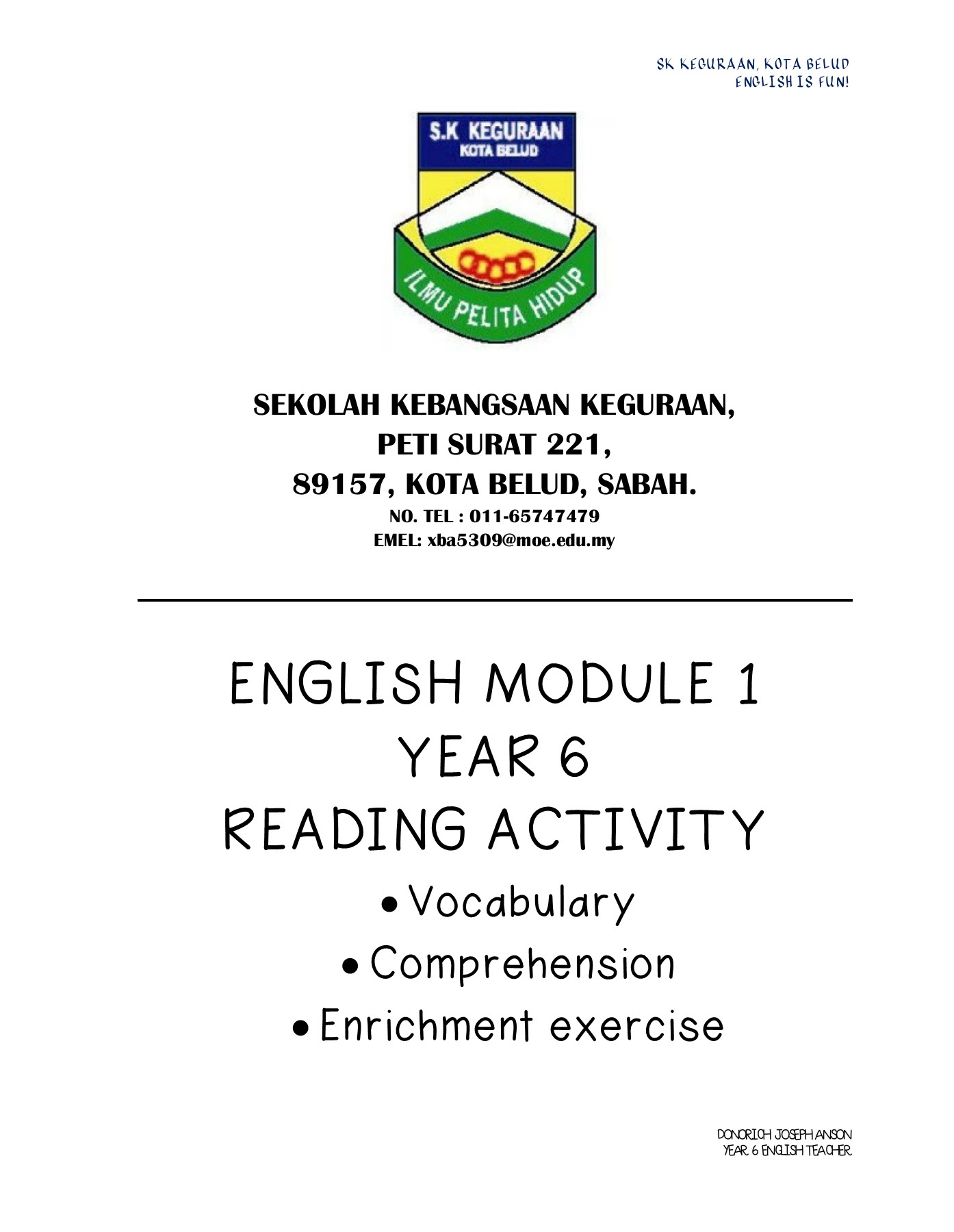 Salin dan tampal peti surat tertutup dengan bendera dinaikkan emoji untuk iphone, android dan dapatkan kod html. English Module 1 Pdpr Flip Ebook Pages 1 8 Anyflip Anyflip