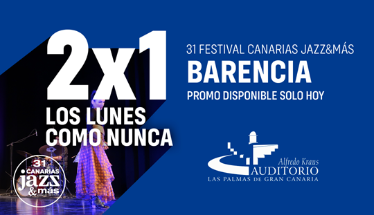 Promoción 2x1 para 'Barencia' en El Rincón del Jazz