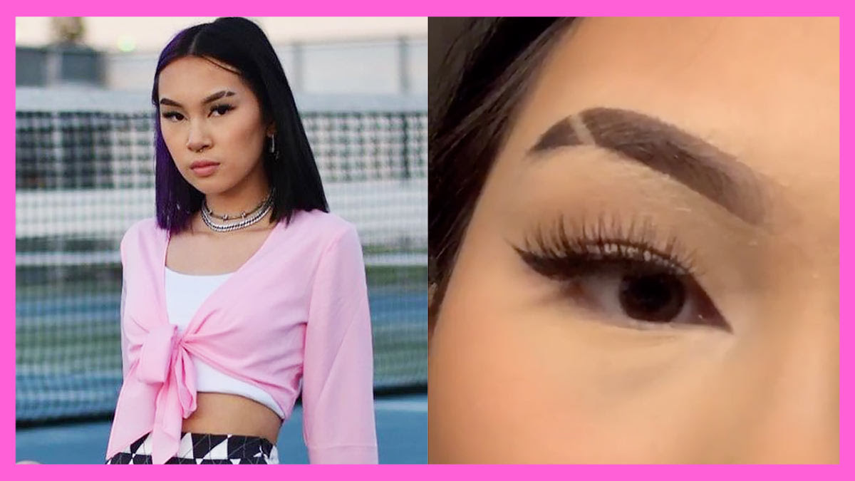 We sure do love a double winged liner look! Winged Eyeliner Trick For Asian Eyes