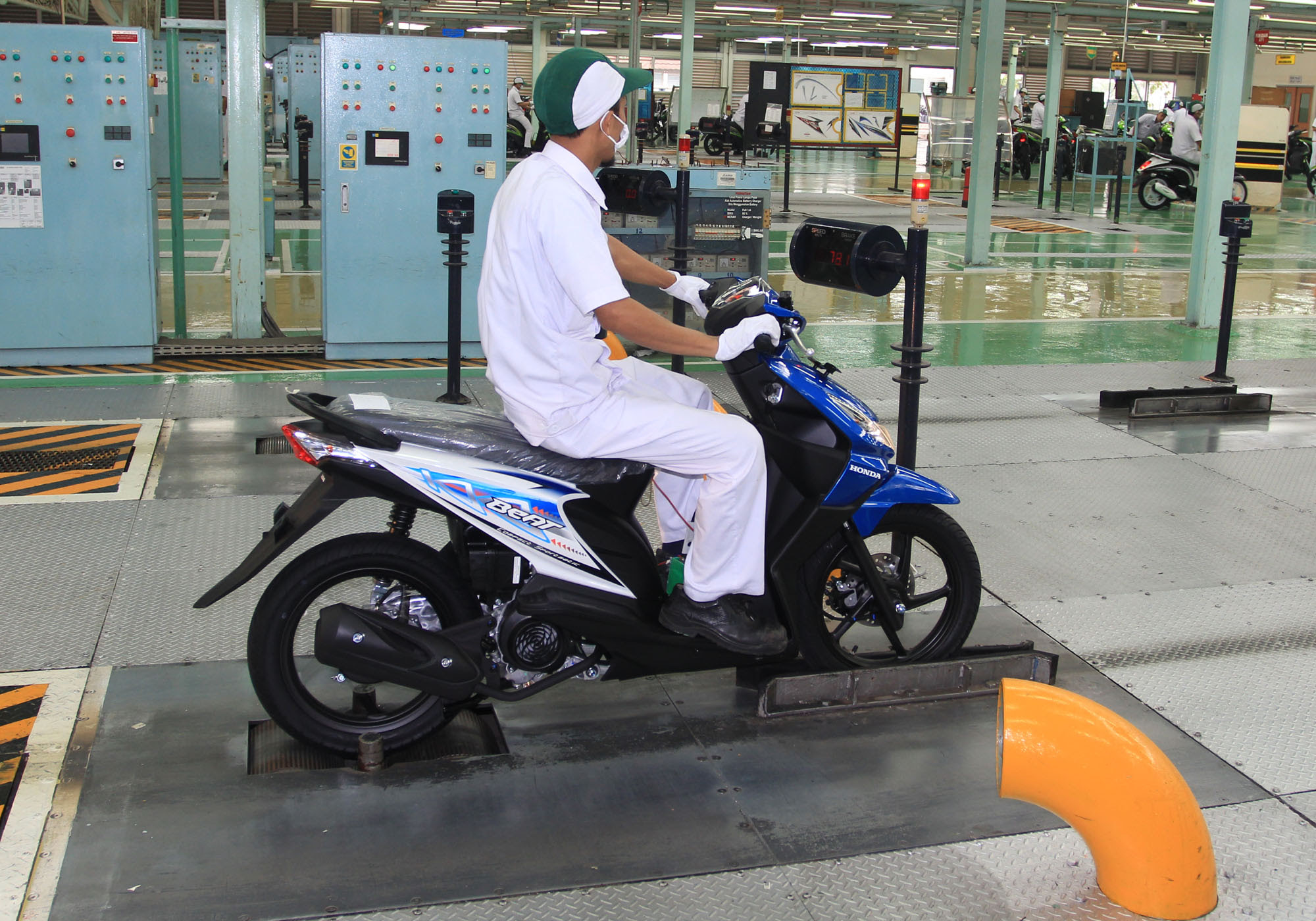 INFORMASI KITA Kumpulan Foto Modifikasi Honda Beat Warna Biru