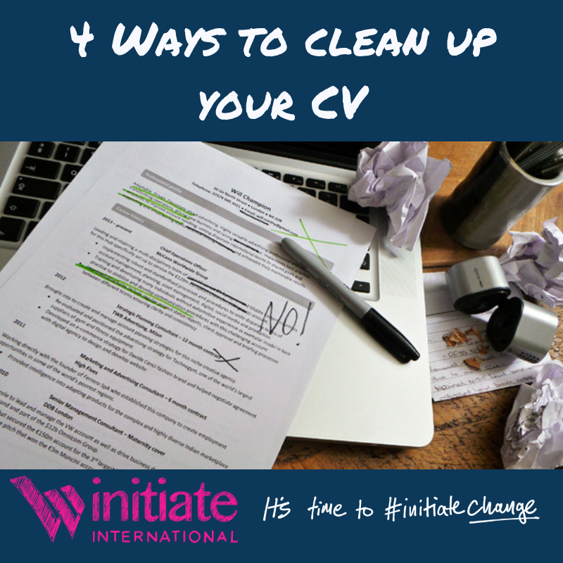 Maybe you would like to learn more about one of these? 4 Ways To Clean Up Your Cv Initiate International Recruitment Jobs South Africa