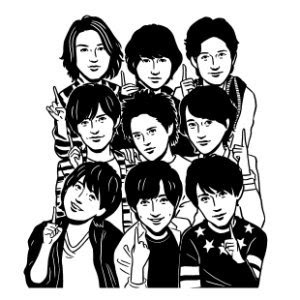 トップコレクション Hey Say Jump の キャラクター 無料の印刷可能なイラスト素材