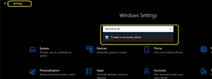 Cómo restablecer su Microsoft Surface usando una unidad de recuperación USB