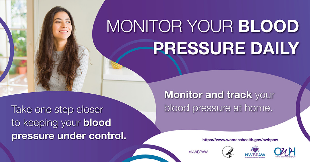 Monitor your Blood Pressure daily