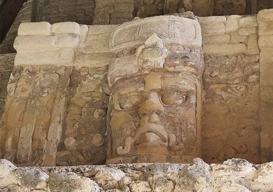 Ancient site of Kohunlich boasts visual feast of stucco masks and more