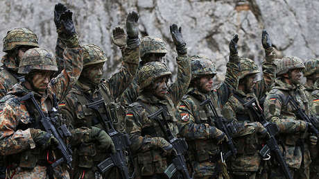 Soldados de Ejército alemán en Bad Reichenhall, el sur de Alemania, 23 de marzo de 2016.