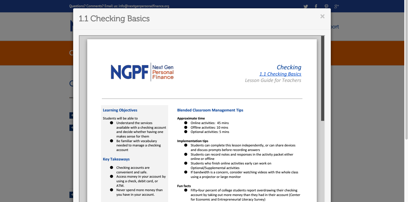 Except for the uncollected funds associated with recently deposited checks, the money in a. Ngpf S Website Got A Makeover Blog