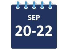 September 20-22 Calendar Image