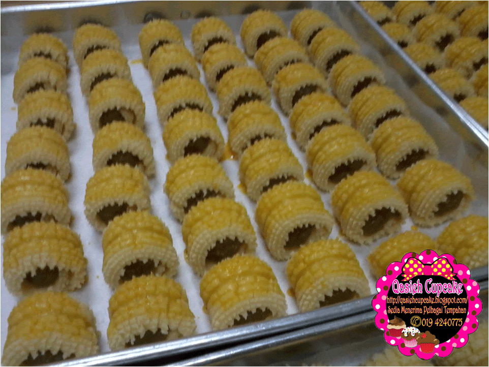 Qasieh Cupcake ♥: Tart Jem, Tart Jem Apple dan Biskut 