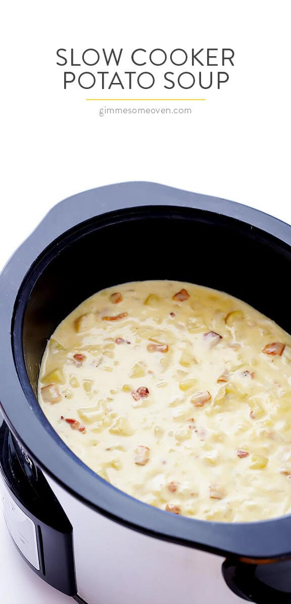 / the cows on board were too sick to produce milk, this gave him the idea. Slow Cooker Potato Soup Gimme Some Oven