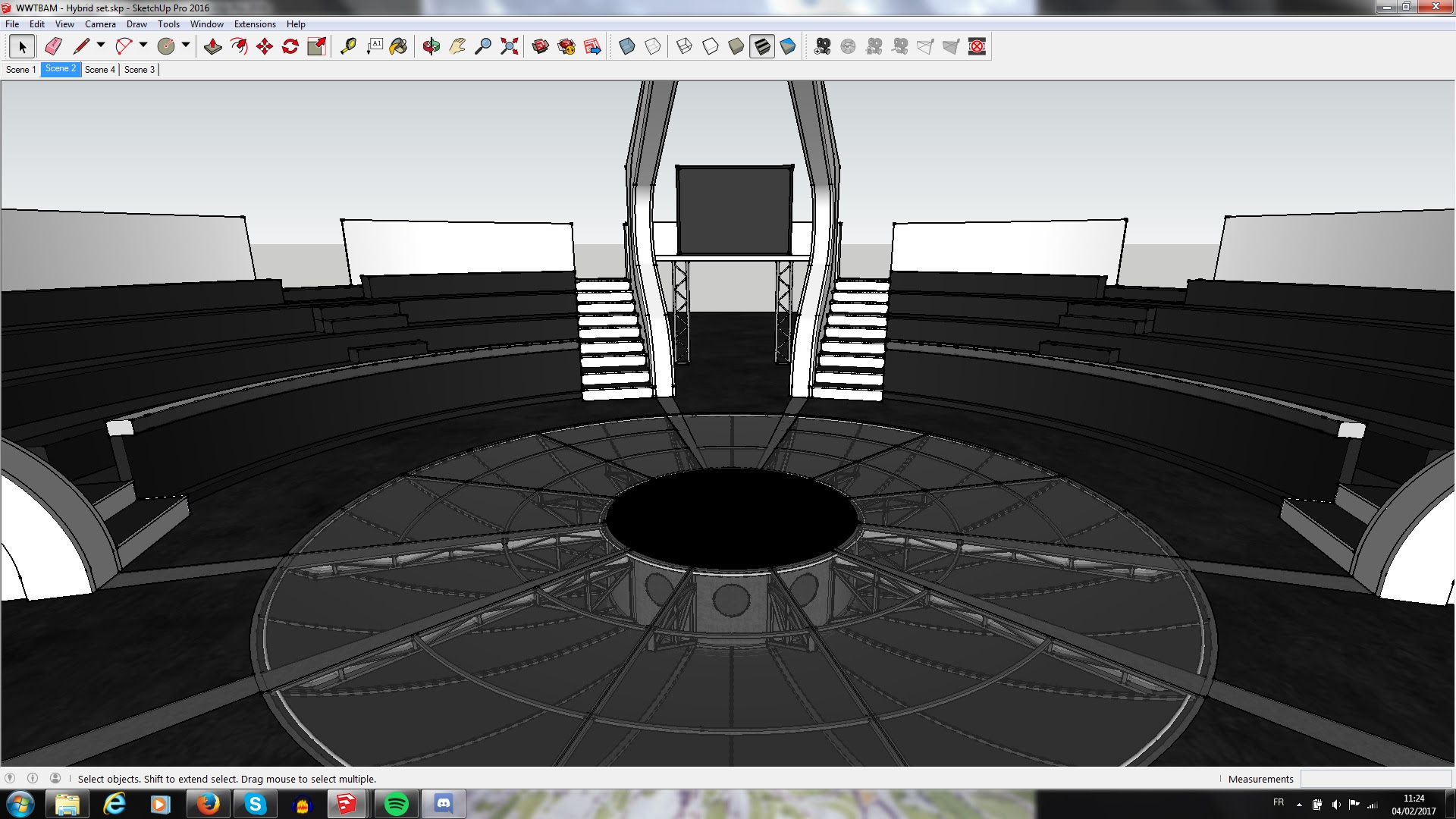 Wwtbam Hybrid Set Project Sketchup C4d Millionaire Fans