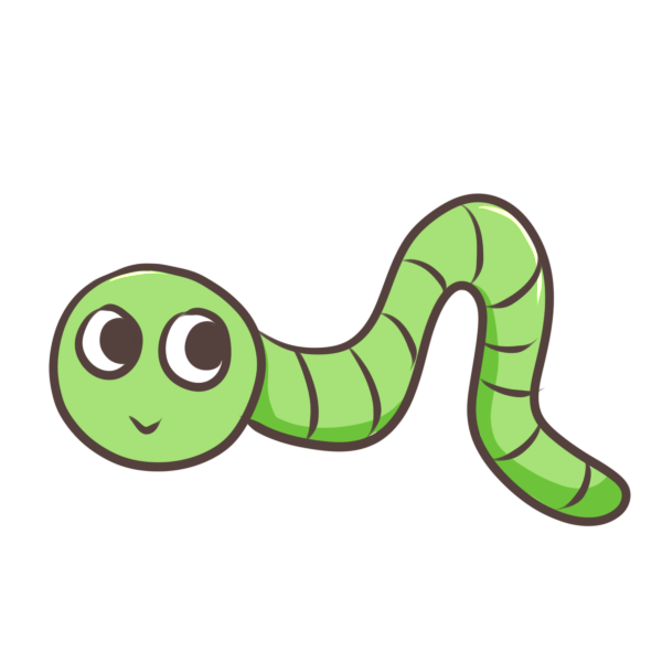 すべての動物の画像 上青虫 イラスト かわいい