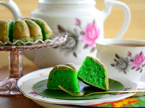 KUIH BINGKA KELAPA PANDAN - Dapur Tanpa Sempadan